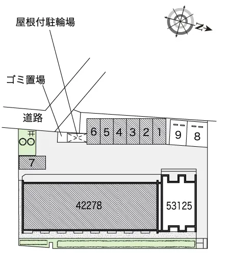 ★手数料０円★東久留米市中央町　月極駐車場（LP）